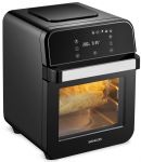 Мультипіч Sencor VITA, 1500Вт, чаша-12л, сенсорне управл., 60-200°C, нержав.сталь, платик, чорний