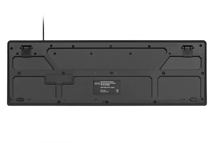 Комплект клавіатура та миша 2E MK401, USB-A, EN/UKR, чорний