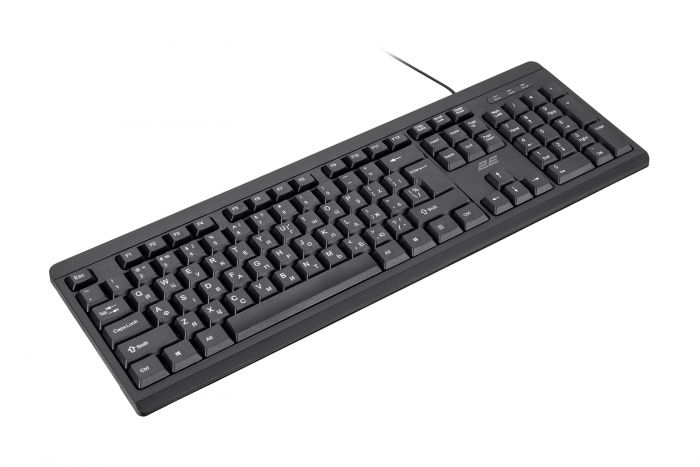 Комплект клавіатура та миша 2E MK401, USB-A, EN/UKR, чорний