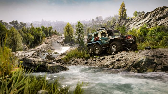 Гра консольна PS4 Expeditions: A MudRunner Game, BD диск