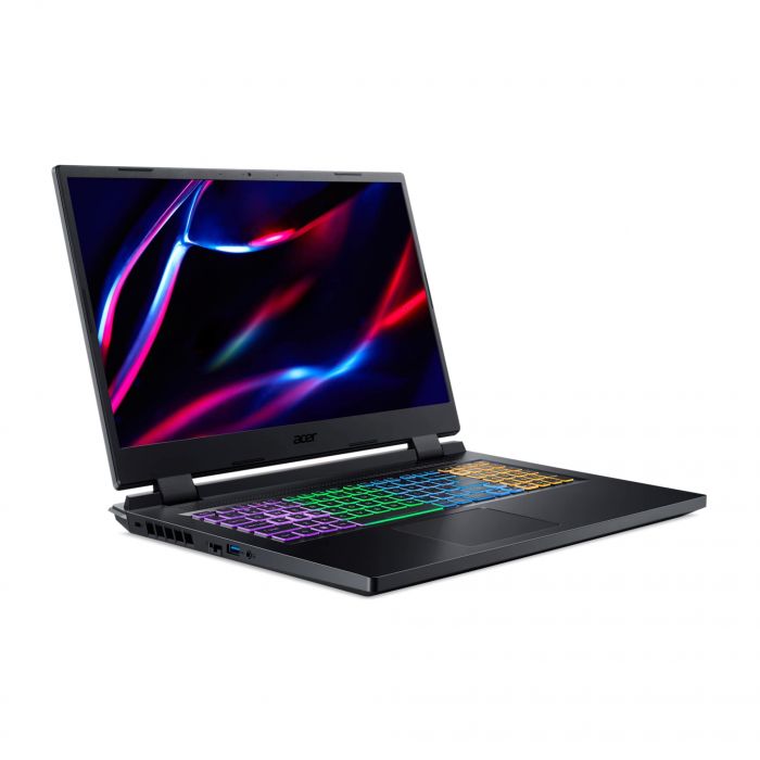 Ноутбук Acer Nitro 5 AN517-55 17.3" FHD IPS, Intel i7-12650H, 16GB, F512GB, NVD4050-6, Lin, чорний