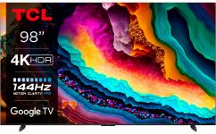 Телевізор 98" TCL LED 4K 144Hz Smart, Google TV, Black