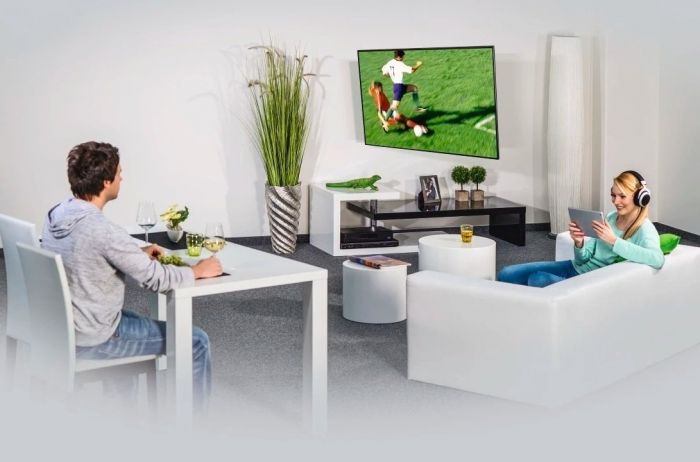 Кріплення ТВ поворотне Hama TV-WB, 32-65", чорний