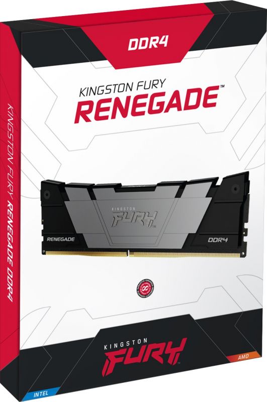 Пам'ять ПК Kingston DDR4   8GB 3200 FURY Renegade Чорний