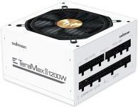 Блок живлення Zalman Teramax 2 WH  (1200W), >90%, 80+ Gold, 120мм, 1xMB 28pin (18+10), 2xCPU 8pin(4+4), 3xMolex, 12xSATA, 4xPCIe 8pin(6+2), 1x12VHPWR, Fully Modular