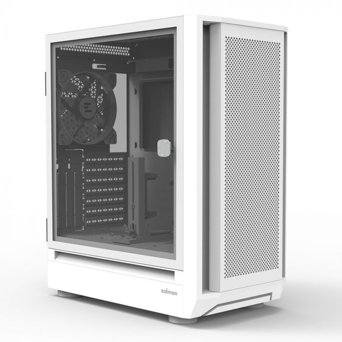 Корпус Zalman I6 без БЖ, 1xUSB3.0, 1xUSB2.0, 1xUSB Type-C, 4x140мм RGB, VGA 355мм, LCS ready, LCS ready, TG Side Panel, ATX, білий