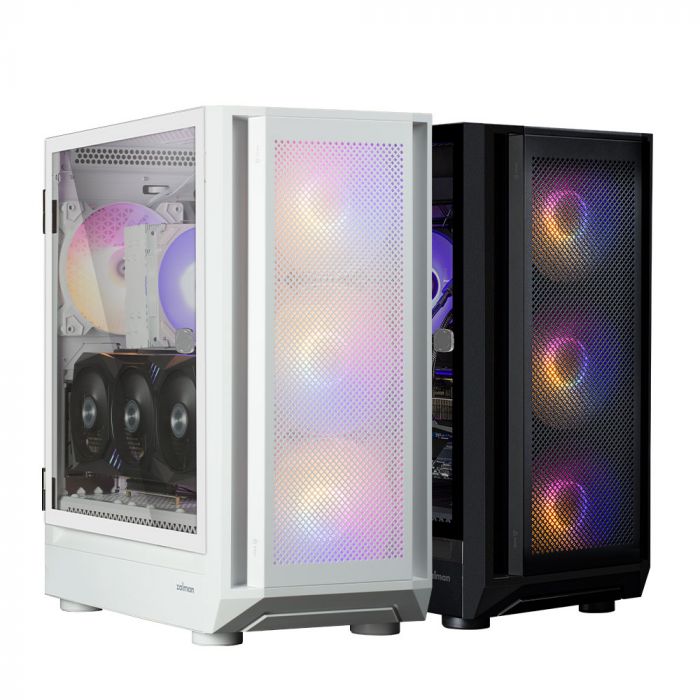 Корпус Zalman I6 без БЖ, 1xUSB3.0, 1xUSB2.0, 1xUSB Type-C, 4x140мм RGB, VGA 355мм, LCS ready, LCS ready, TG Side Panel, ATX, білий