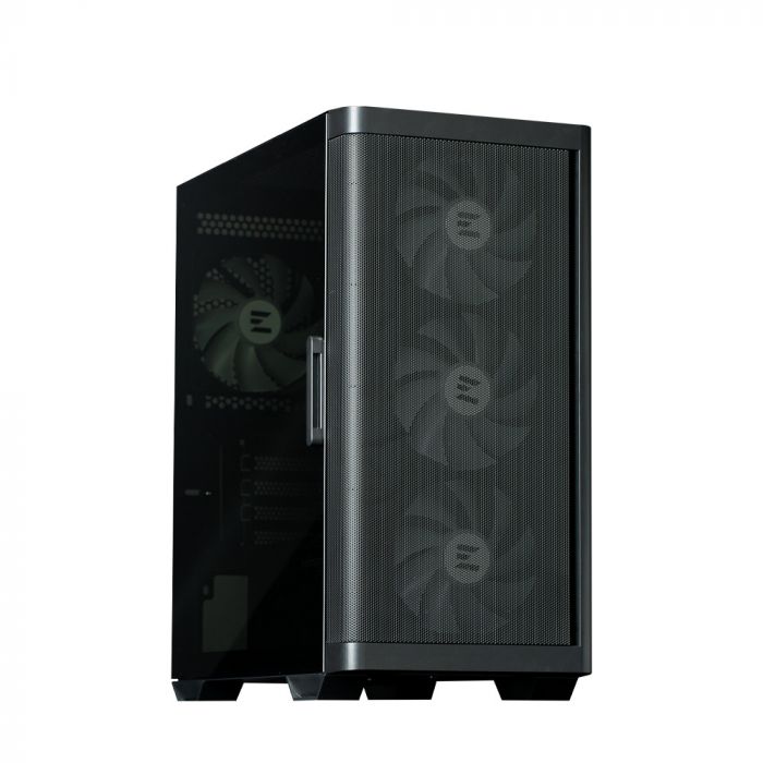 Корпус Zalman M4 без БЖ, 2xUSB3.0, 1xUSB2.0, 4x120мм ARGB, VGA 320мм, LCS ready, TG Side Window, mATX, чорний