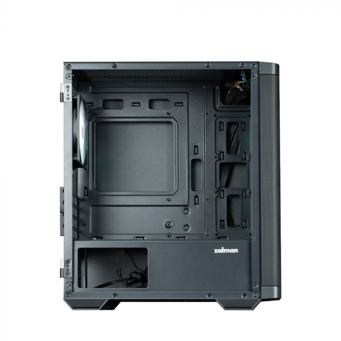 Корпус Zalman M4 без БЖ, 2xUSB3.0, 1xUSB2.0, 4x120мм ARGB, VGA 320мм, LCS ready, TG Side Window, mATX, чорний