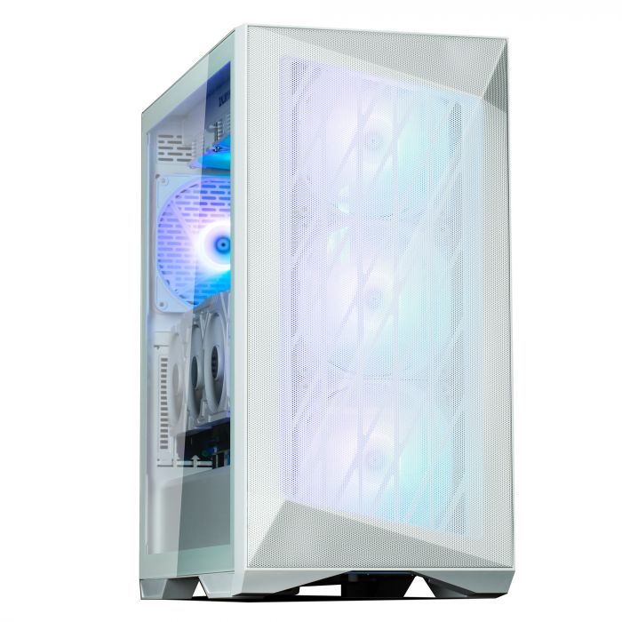 Корпус Zalman Z9 Iceberg MS без БЖ, 2xUSB3.0, 2xUSB2.0, 1xUSB 3.1 Gen2 Type-C, 4x140мм ARGB, VGA 390мм, LCS ready, TG Side Panel, EATX, білий