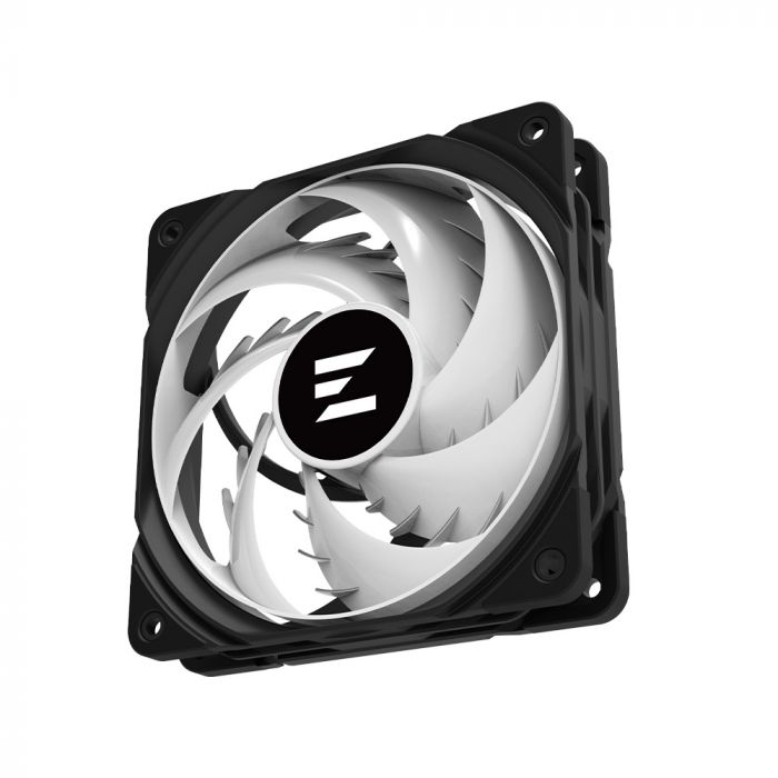 Корпусний вентилятор Zalman AF120 ARGB, 120мм, 600-2000rpm, 4pin PWM, 3pin+5VARGB, 29.7dBa, чорний