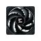 Корпусний вентилятор Zalman AF120 120мм, 600-2000rpm, 4pin PWM, 29.7dBa, чорний