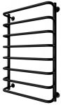 Рушникосушка Mario водяна Стандарт, 800x530x500мм, комбі підключення, нерж.сталь, чорний матовий