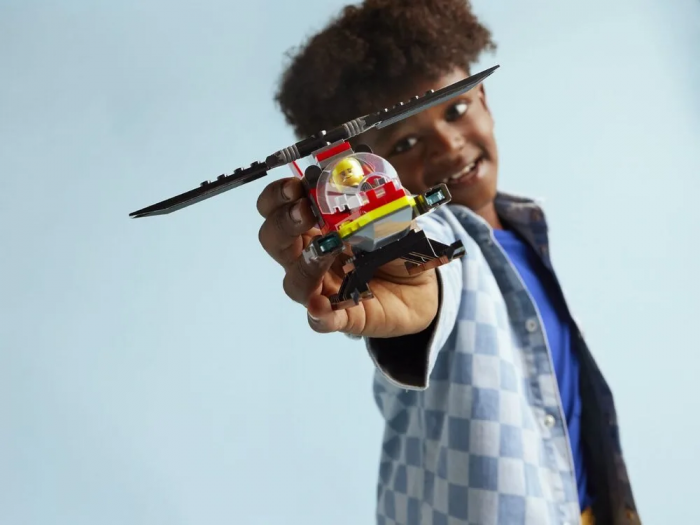 Конструктор LEGO City Пожежний рятувальний гелікоптер