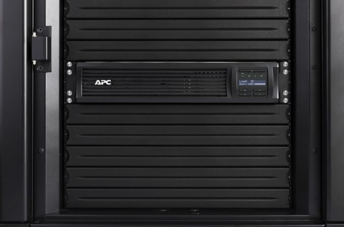 Джерело безперебійного живлення APC Smart-UPS 1000VA/700W, RM 2U, LCD, USB, SmartConnect, 4xC13