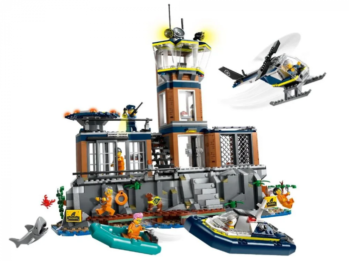 Конструктор LEGO City Поліцейський острів-в'язниця
