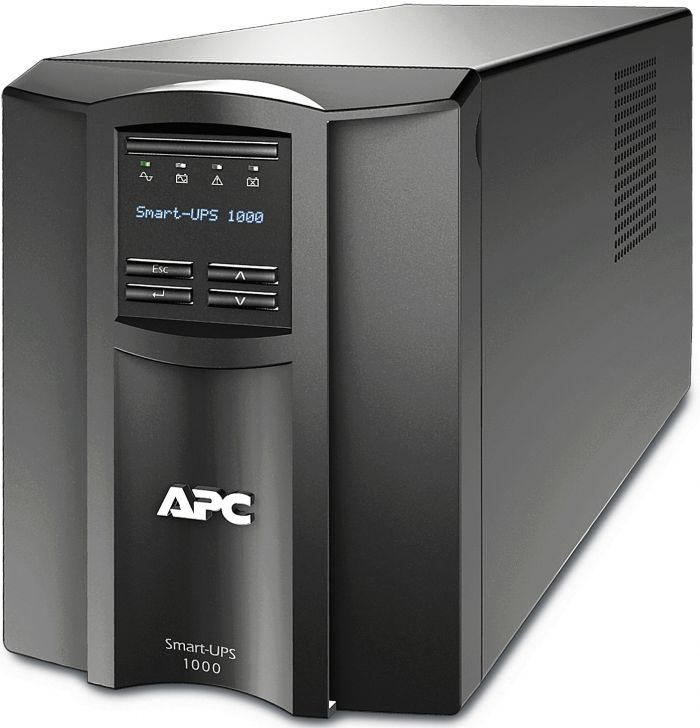 Джерело безперебійного живлення APC Smart-UPS 1000VA/700W, LCD, USB, SmartConnect, 8xC13