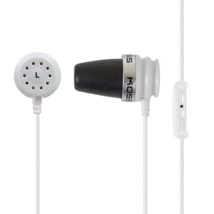 Навушники In-Ear Koss Spark Plug, 3.5 mini-jack, Білий
