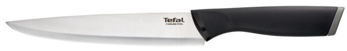 Набір ножів Tefal Comfort, з дерев’яною підставкою, 5шт. нержавіюча сталь, пластик, дерево, чорний