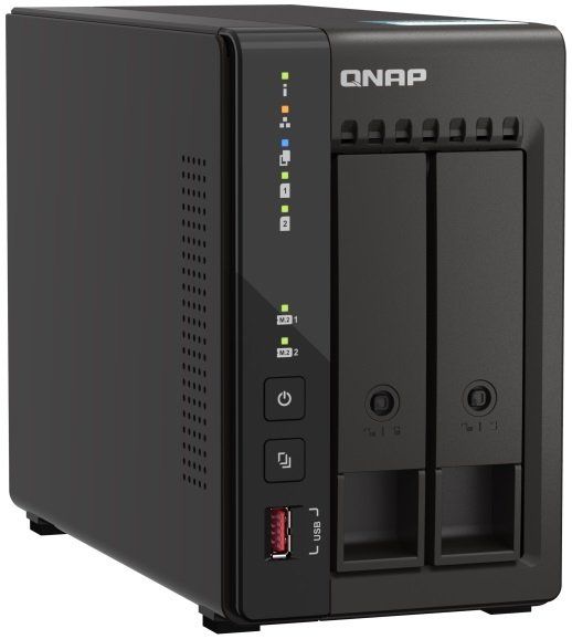 Мережеве сховище QNAP TS-253E-8G (2.5GbE HDMI USB 3.2 Gen2)