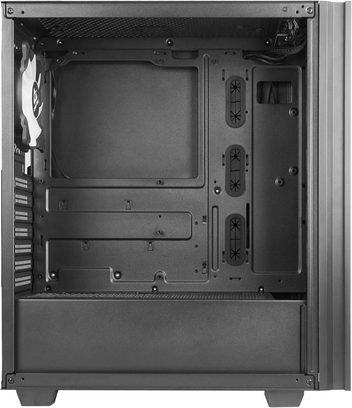 Корпус CHIEFTEC Gaming Hunter 2 Tempered Glass Edition, без БЖ, 1xUSB3.1, 1xUSB Type-C, 4x120мм RAINBOW ARGB, VGA 320мм, LCS ready, ATX, чорний