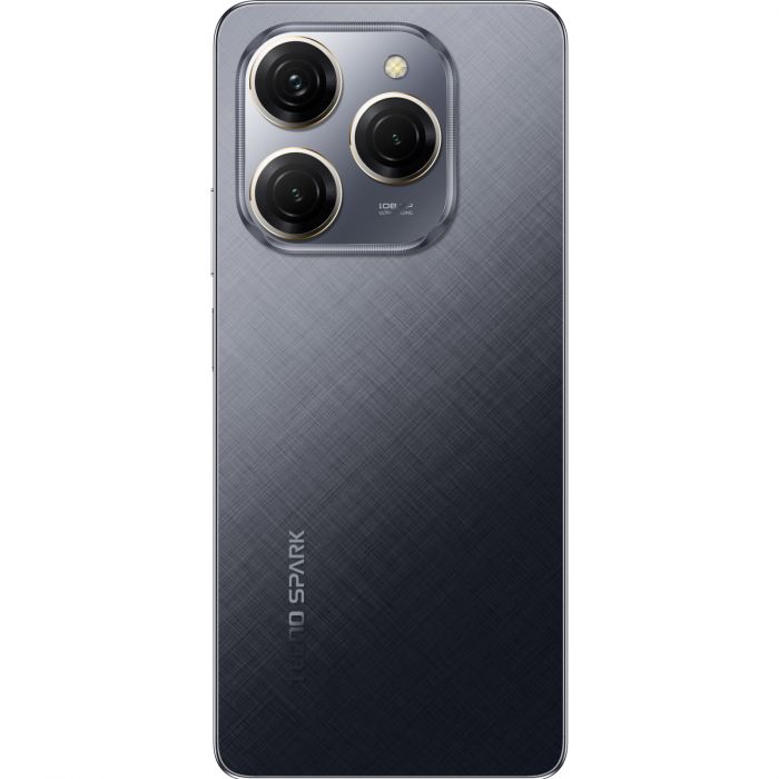 Смартфон TECNO Spark 20 PRO (KJ6) 6.78" 8/256ГБ, 2SIM, 5000мА•год, Moonlit Black