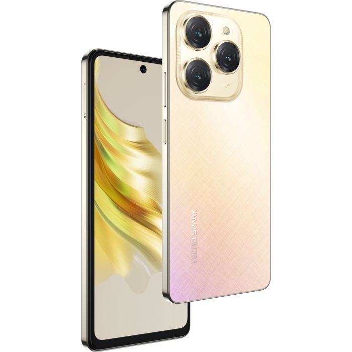 Смартфон TECNO Spark 20 PRO (KJ6) 6.78" 8/256ГБ, 2SIM, 5000мА•год, Sunset Blush