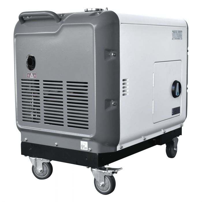 Генератор дизельний Konner&Sohnen KS 9300DE-1/3 ATSR, 230/400В, 6.5/6.0кВт, 7.5/7.0кВт, 1/3Фази, АВР(ATS), електростартер, 168кг