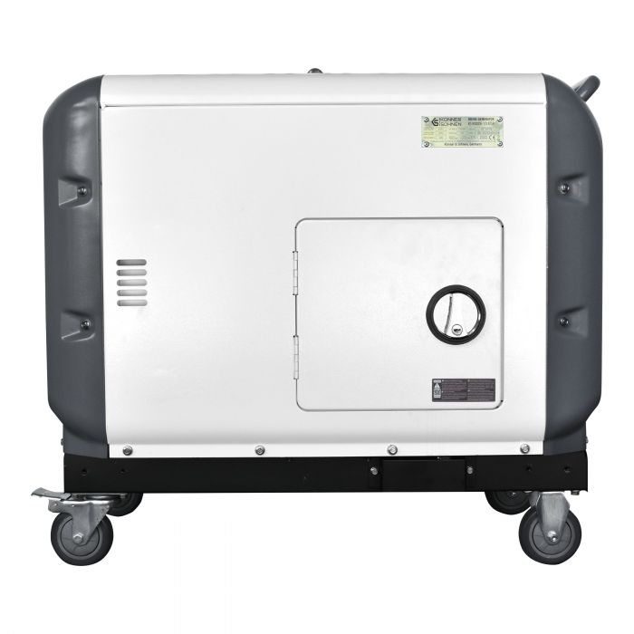 Генератор дизельний Konner&Sohnen KS 9300DE-1/3 ATSR, 230/400В, 6.5/6.0кВт, 7.5/7.0кВт, 1/3Фази, АВР(ATS), електростартер, 168кг