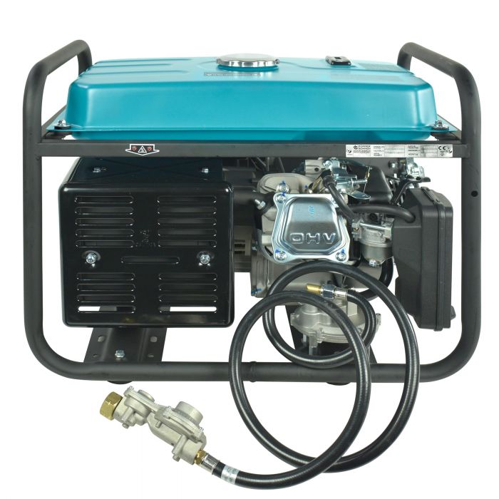 Генератор газобензиновий Konner&Sohnen KS 5000E G, 230В, 4.5кВт, електростартер, 77.0кг