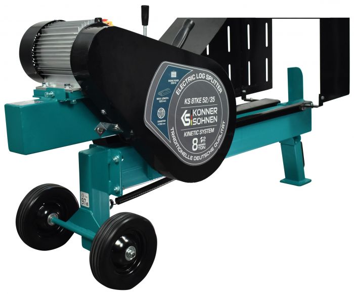 Дровокол електричний Konner&Sohnen KS 8TKE 52/35 кінетичного типу 230В 2000Вт 8т горизонтальний 110кг