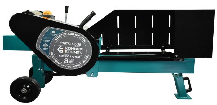 Дровокол електричний Konner&Sohnen KS 8TKE 52/35 кінетичного типу 230В 2000Вт 8т горизонтальний 110кг