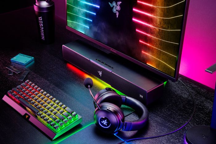Акустична система Razer Leviathan V2 7.1 USB-A/BT RGB, чорний