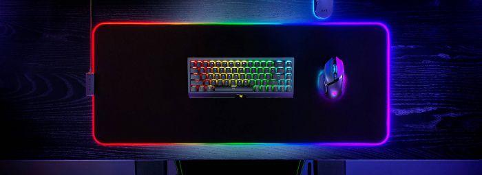 Ігрова поверхня Razer Strider Chroma RGB XXL (900х370х4мм), чорний