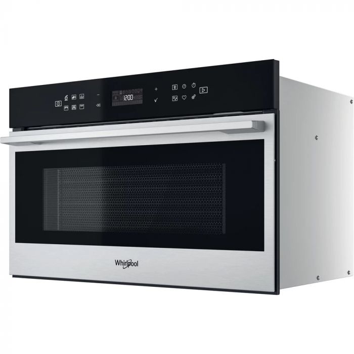 Мікрохвильова піч Whirlpool вбудовувана, 31л, електронне упр., 1000Вт, гриль, дисплей, нерж