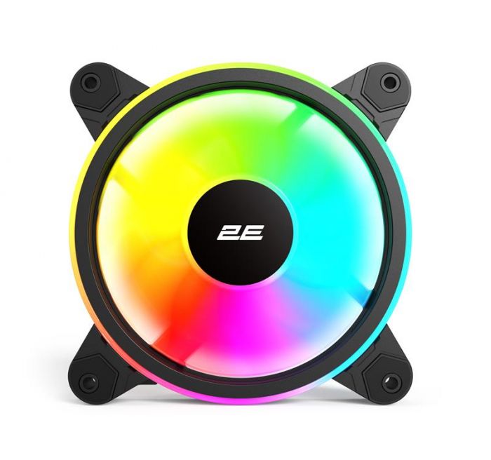 Корпусний вентилятор 2E GAMING Air Cool ACF1206-ARGB 120мм 1200rpm 6pin 25dBa