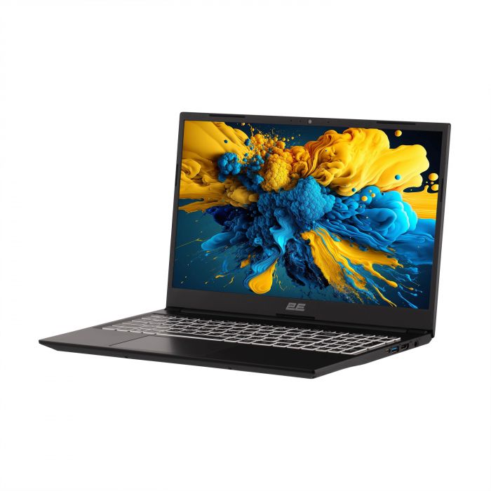Ноутбук 2E Imaginary 15 15.6" FHD IPS AG, Intel i5-1235U, 8GB, F256GB, UMA, DOS, чорний
