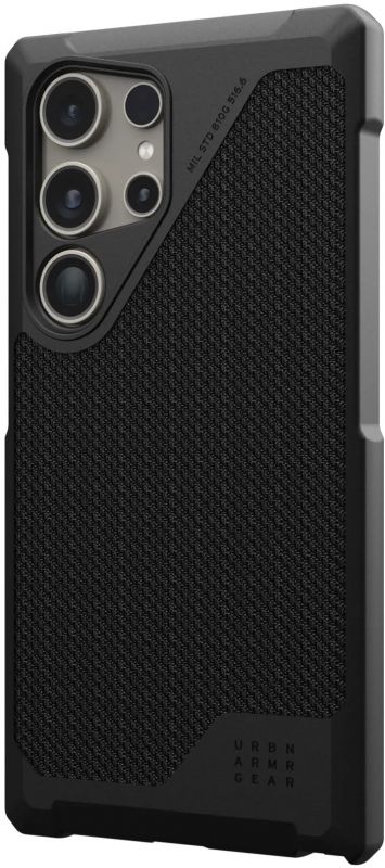 Чохол UAG для Samsung Galaxy S24 Ultra, Metropolis LT Pro, Kevlar Black