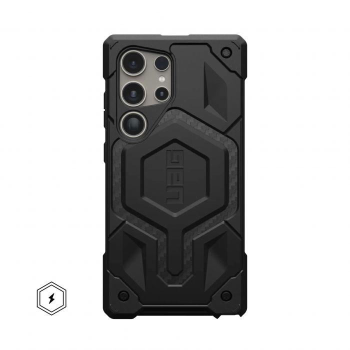 Чохол UAG для Samsung Galaxy S24 Ultra, Monarch Pro, Carbon Fiber