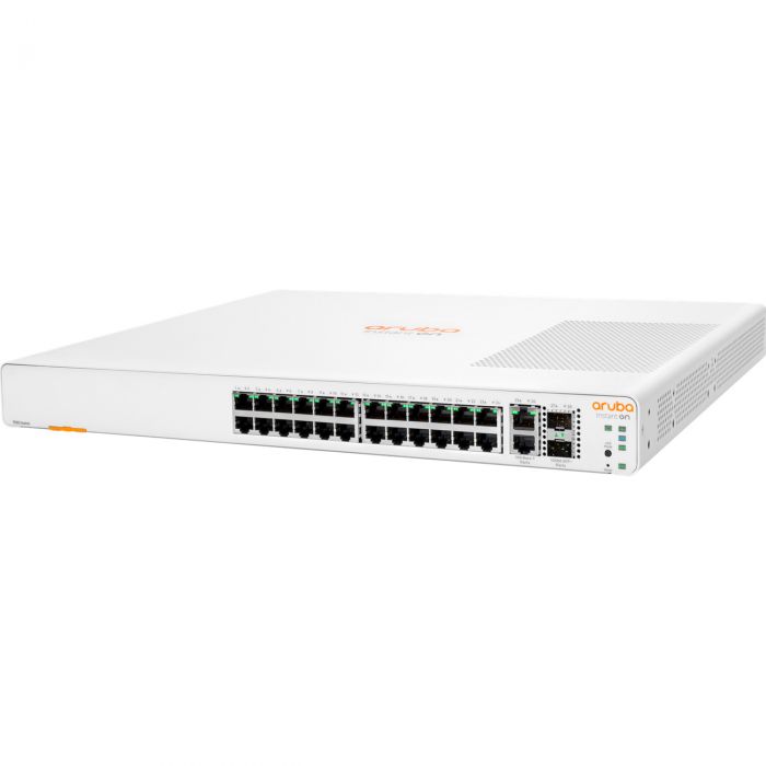 Комутатор HPE Aruba Instant On 1960, 24xGE, 2хSFP+10GE, 2х10GBASE-T ports, LT Warranty