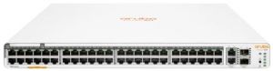 Комутатор HPE Aruba Instant On 1960 48xGE, 40p Class4 8p Class6 PoE 600W, 2хSFP+10GE, 2х10GBASE-T ports, LT Warranty