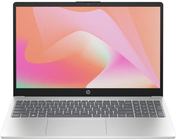 Ноутбук HP 15-fc0027ua 15.6" FHD IPS AG, AMD R3-7320U, 8GB, F512GB, UMA, DOS, сріблястий