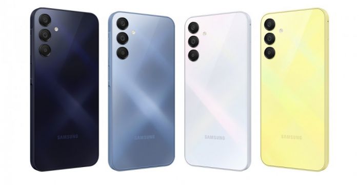 Смартфон Samsung Galaxy A15 (A155) 6.5" 4/128ГБ, 2SIM, 5000мА•год, чорний