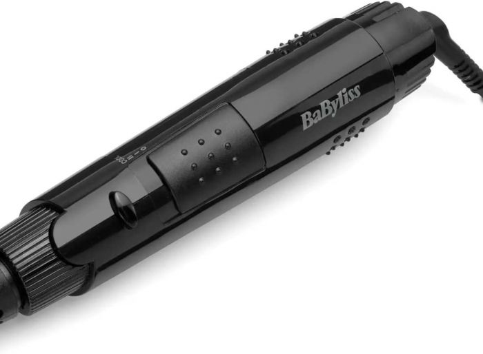 Фен-щітка Babyliss, 300Вт, 2 режими, хол. обдув, 2 насадки, чорний