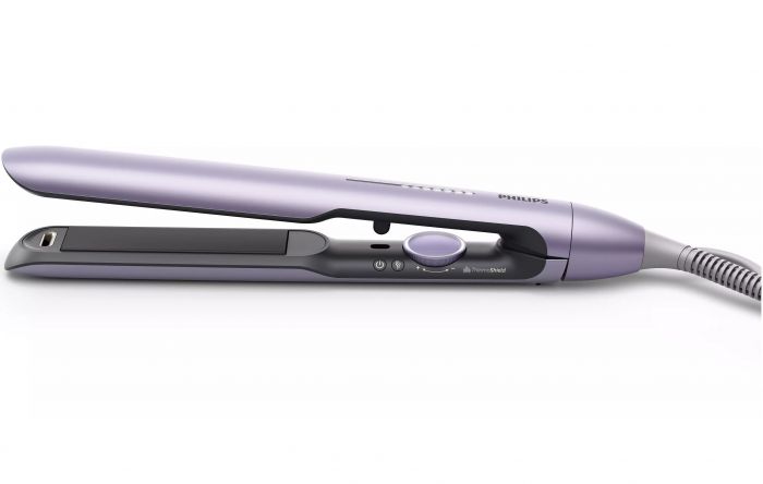 Випрямляч Philips 7000 Series, темп.режимів-12, 120-230С, пластини з аргановою олією, чохол, кераміка, фіолетовий