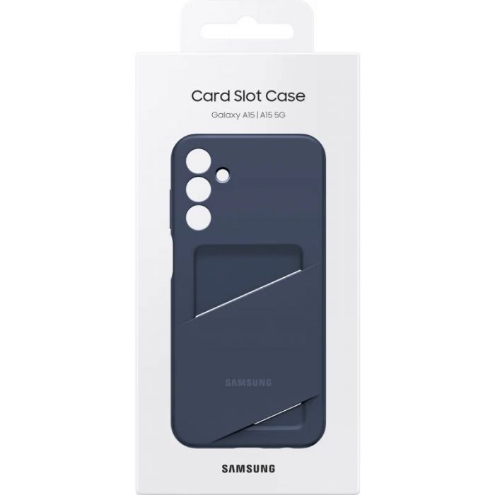 Чохол Samsung для Galaxy A15 (A156), Card Slot Case, чорний