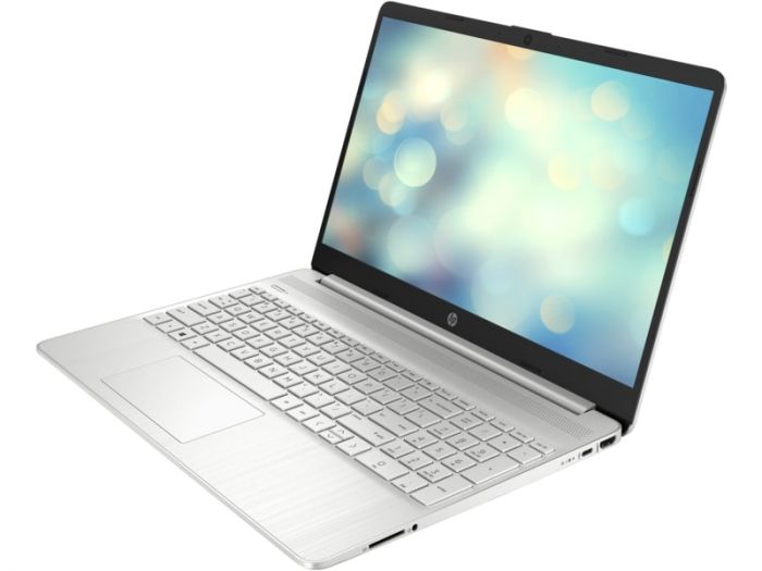 Ноутбук HP 15s-fq5011ua 15.6" FHD IPS AG, Intel i5-1235U, 16GB, F512GB, UMA, DOS, сріблястий