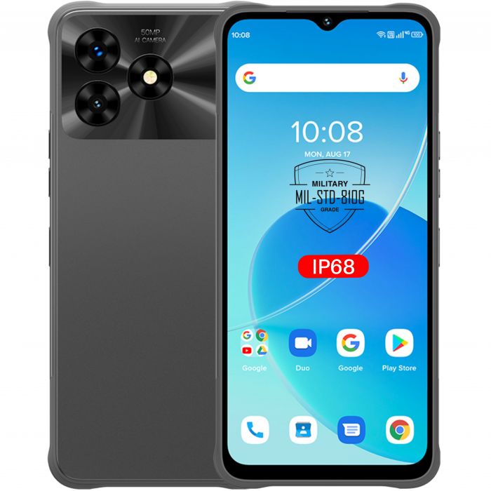 Смартфон UMIDIGI G5 Mecha (RP08) 6.6" 8/128ГБ, 2SIM, 6000мА·год, сірий