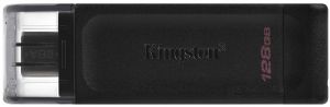 Накопичувач Kingston  128GB USB 3.2 Type-C Gen 1 DT70