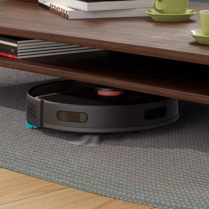 Робот-пилосос Philips Series 3000, h=34см, вологе прибирання, конт пил -0.35л, вода -0.3л, автон. робота до 200хв, НЕРА 11, чорний